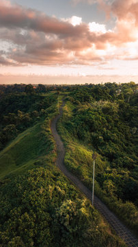 Campuhan Ridge Walk vista aerea. Bali, Indonesia. © Nomad Visual Agency