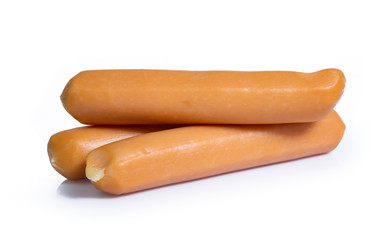 sausage isolated on white background