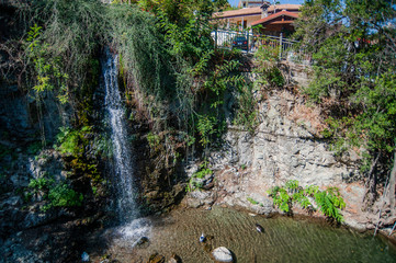 The village of Kakopetria, which in Greek means Bad stone, is one of the most beautiful and ancient villages in the Troodos mountains in Cyprus.  