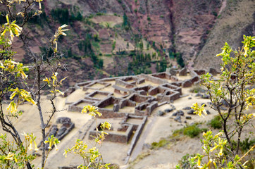 Inca Ruins near Pisac, Peru