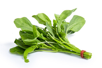 Obraz premium spinach isolated on white background clipping path