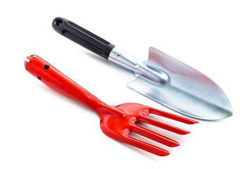 Shovel isolated on white background