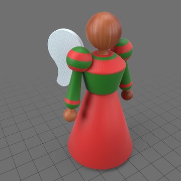 Wooden angel