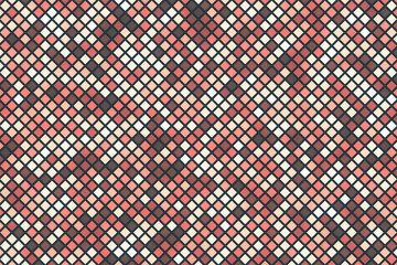 Abstract square pixels illustration. Pixels mosaic.