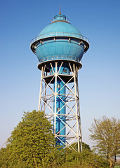 Wasserturm in Ahlen Westfalen, Guissener Strasse