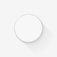 Clean material design button button illustration