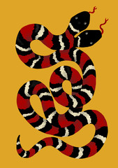 Naklejka premium Milk Snake