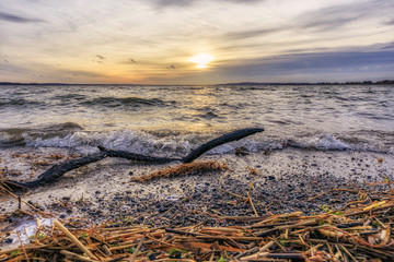 Goldene Stunde am See