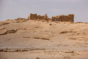 Ancient ruins of Masada