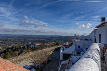 of the castle of Marvao, in Portugal
