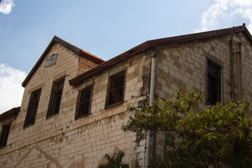 Fototapeta na wymiar German colony old house, Haifa