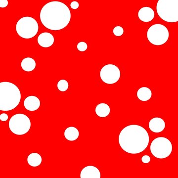 red polka dot Stock Illustration | Adobe Stock