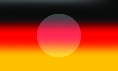 black red and yellow blur for background