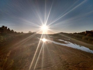 Sunrise in Ait Benhaddou-Morocco