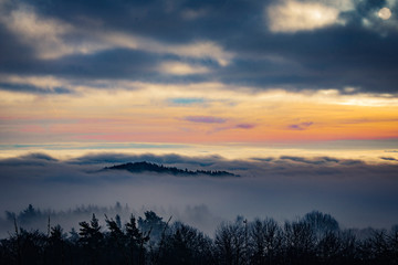 Obraz premium Sunrise in mountains