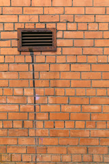 Fototapeta premium old textured red brick wall
