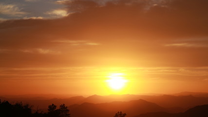 Fototapeta na wymiar Sunset on Arizona