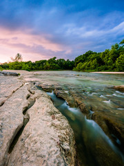 Long exposure of McKinney Falls State Park