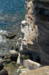 escalier du roi d'aragon à bonifacio