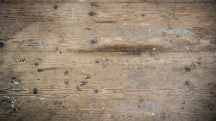 Fototapeta na wymiar old brown rustic dark weathered demaged wooden texture - wood background