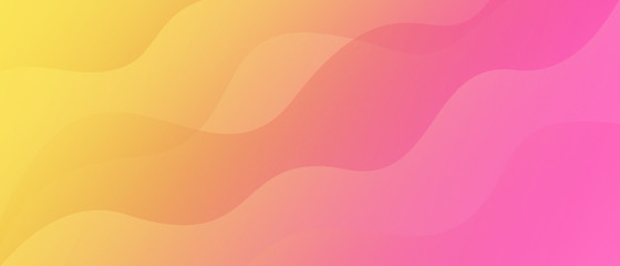 Abstract wavy shapes background