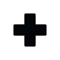 plus icon. add icon. Vector icon for apps and websites 