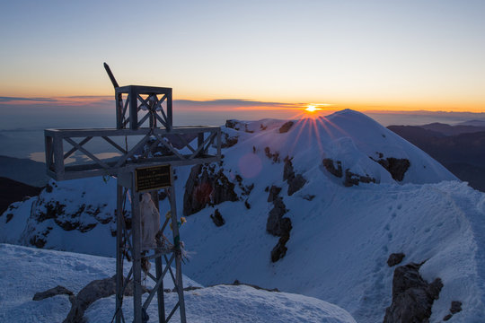 The last sunset in Grignetta