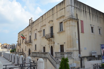 Fototapeta na wymiar Santa Margherita del Belice, Sicily - Gattopardo Palace
