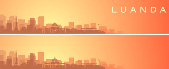 Luanda Beautiful Skyline Scenery Banner
