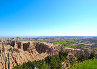 Fototapeta premium Badlands National Park in South Dakota