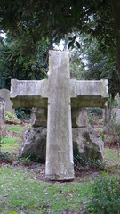 cross in cemetery