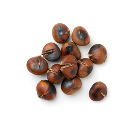 Grilled Sweet Chestnuts, Healthy Autumn and Christmas Food