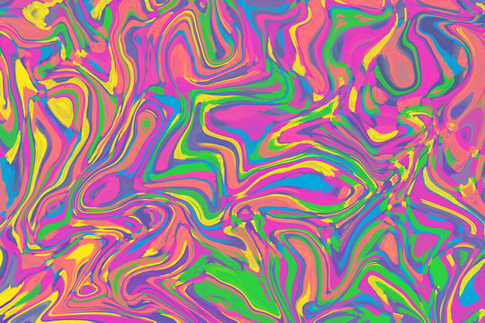 A colorful abstract wavy background image.