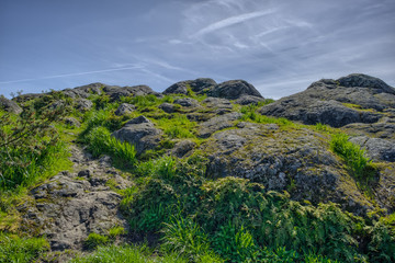 Obraz premium Rocky Hillside