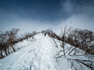 谷川岳冬登山