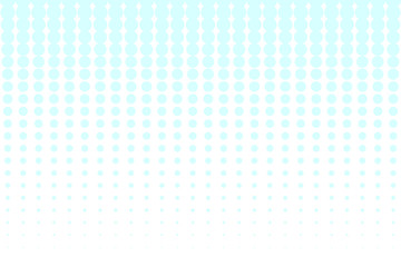 Simple light blue dot gradient background. wallpaper.