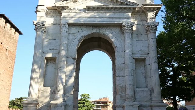 Gavi Arch (Arco Dei Gavi) In Verona, Italy