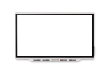  Interactive Whiteboard‎ isolated and white background