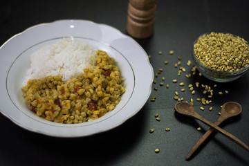Trigo: Cereal de lata proteína