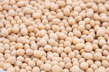 Soy bean as food background