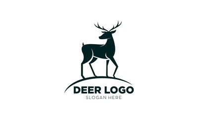 Deer simple modern logo