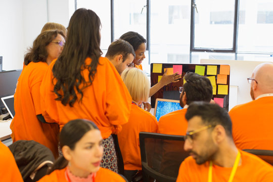 Hackers coding for charity at hackathon