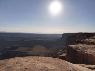 Fototapeta na wymiar Desert Sun