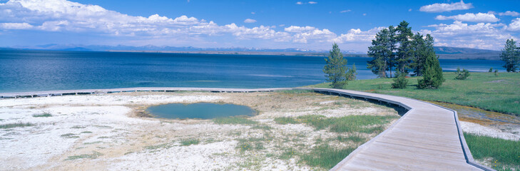 West Thumb Geyser Basin, Yellowstone, Wyoming
