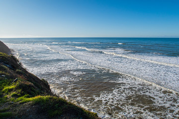 sea and rocks on the coast