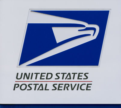 United States Postal Service Sign and Logo