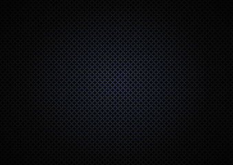 Abstract background with a small geometric pattern in black and a gradient, darkening to the edges of the image. Vector illustration