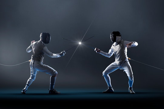 Men Electric Epee Fencing