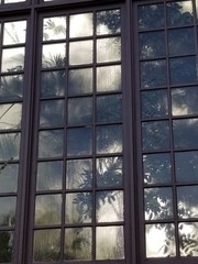 building, glass, window, architecture, sky, office, business, reflection, windows, blue, urban, city, facade, abstract, construction, skyscraper, structure, wall, steel, roof, mirror, corporate, view,