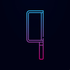 Hacksaw line nolan icon. Simple thin line, outline vector of web icons for ui and ux, website or mobile application